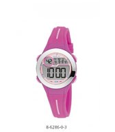 Nowley 8-6286-0-3 digitaal horloge 30 mm 100 meter roze