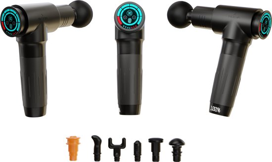 Reeva Massage Gun Pro – Massage Pistool voor professioneel gebruik – Massage apparaat voor sport en relax massage – Beschikt over 30 verschillende…