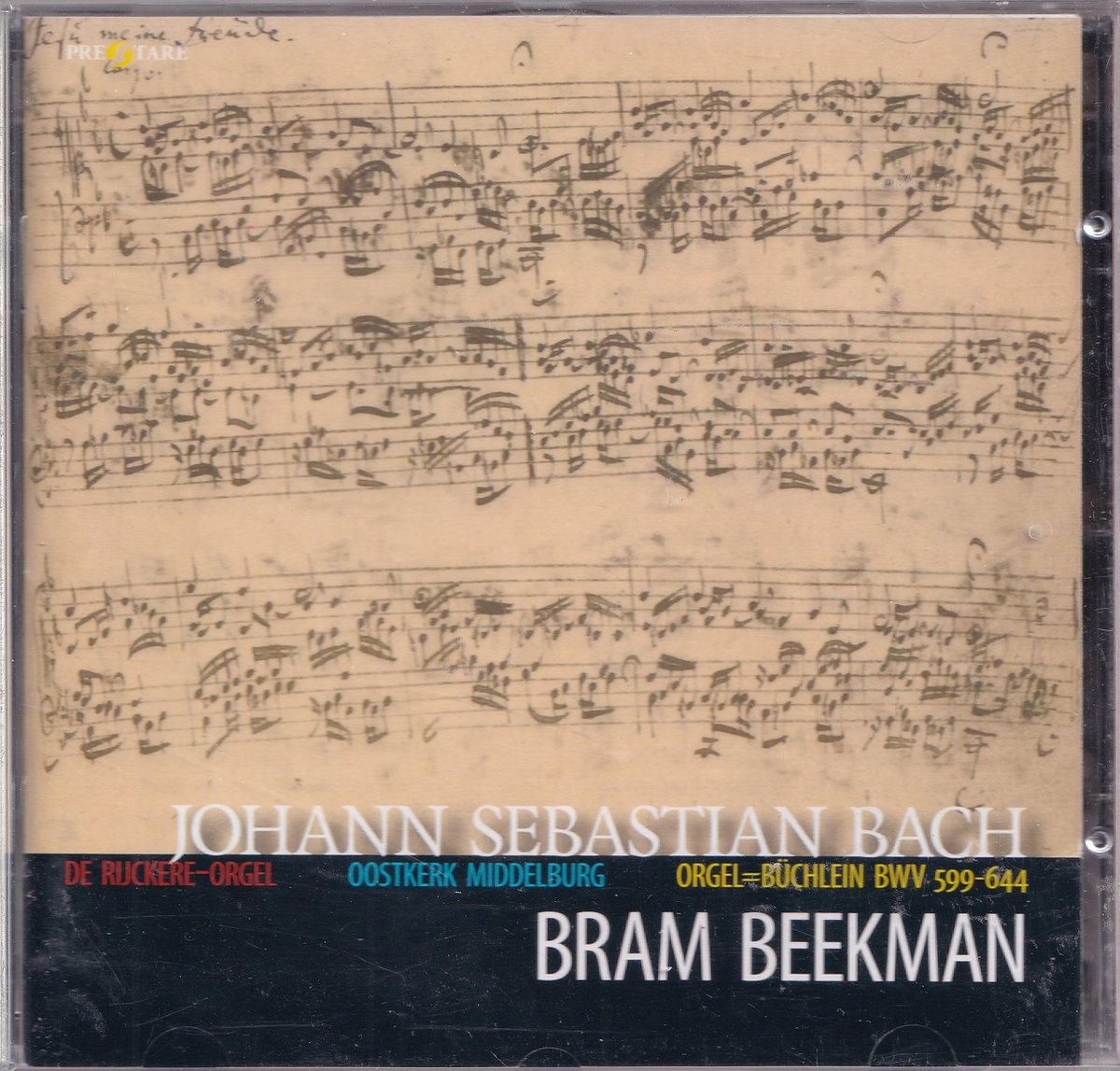 Johann Sebastian Bach - Bram Beekman bespeelt het orgel van de Oostkerk te Middelburg