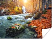 Affiche Nature - Soleil - Automne - 120x90 cm