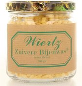 Wiertz Bijenwas - Zuivere bijenwas - Pot 200 gram korrels