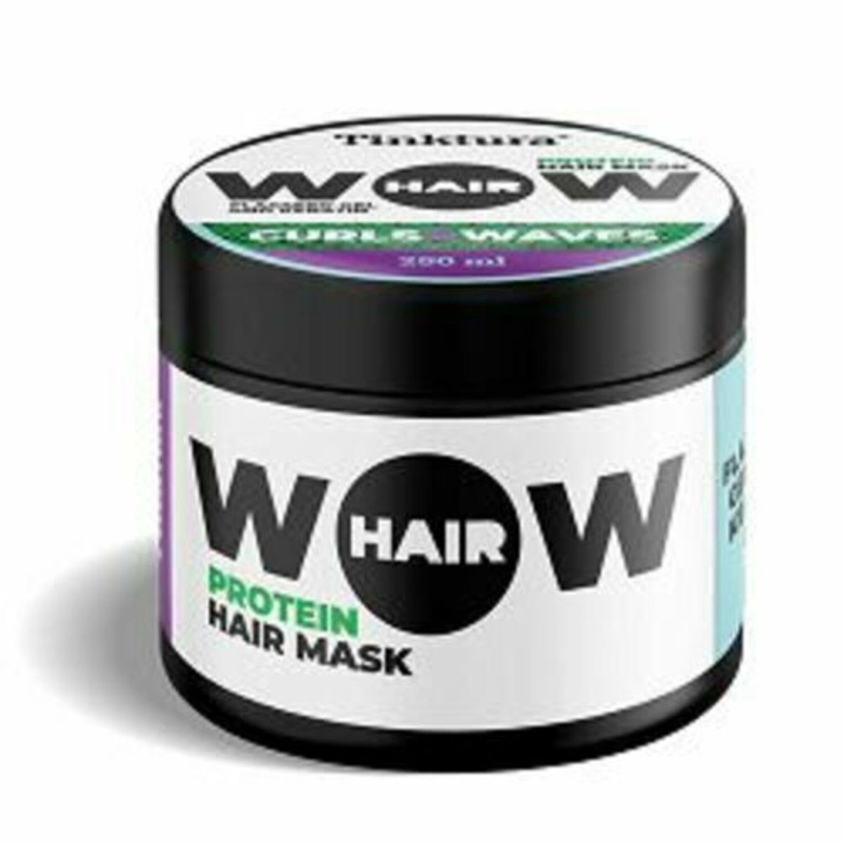 Bol.com Tinktura - Wow -Haarmasker - Curls & Waves - Krullend haar - Proteine - Keratine - Onhandelbaar haar - Vegan aanbieding