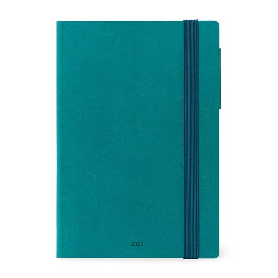 Boekkalender, managersplanner, A5, 1 dag 1 pagina, ook