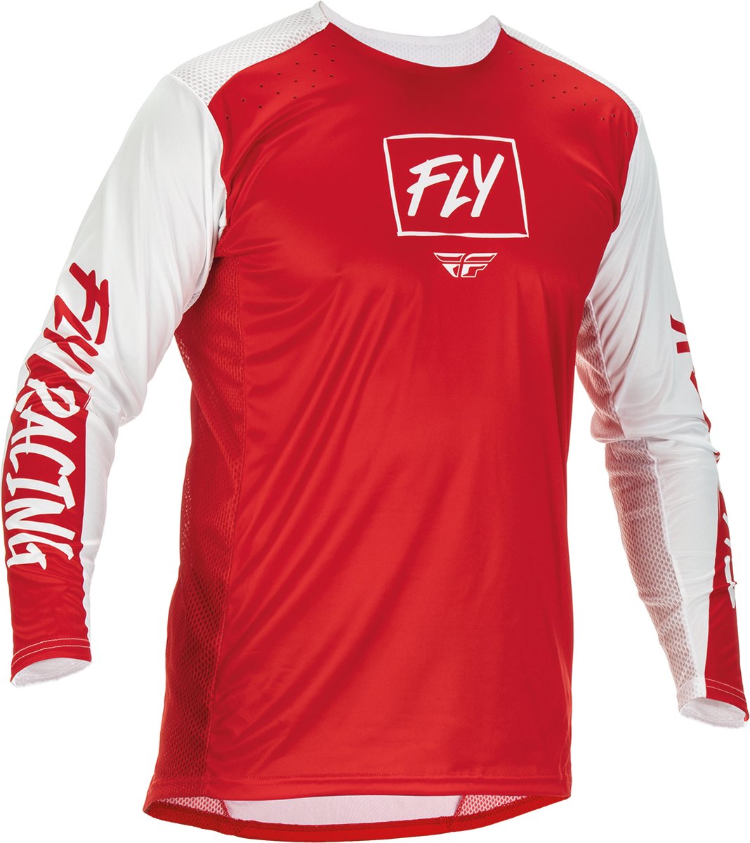 FLY Racing Lite Jersey Red White L - Maat -