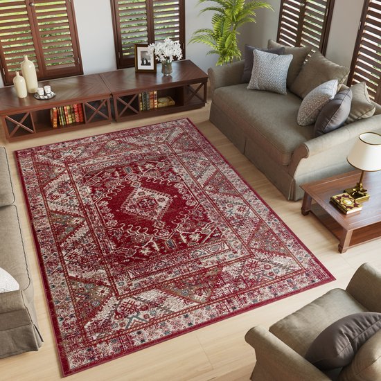 Tapiso Dubai Vloerkleed Tapijten Oriental Oosters Gebloemd Maat- 250x350