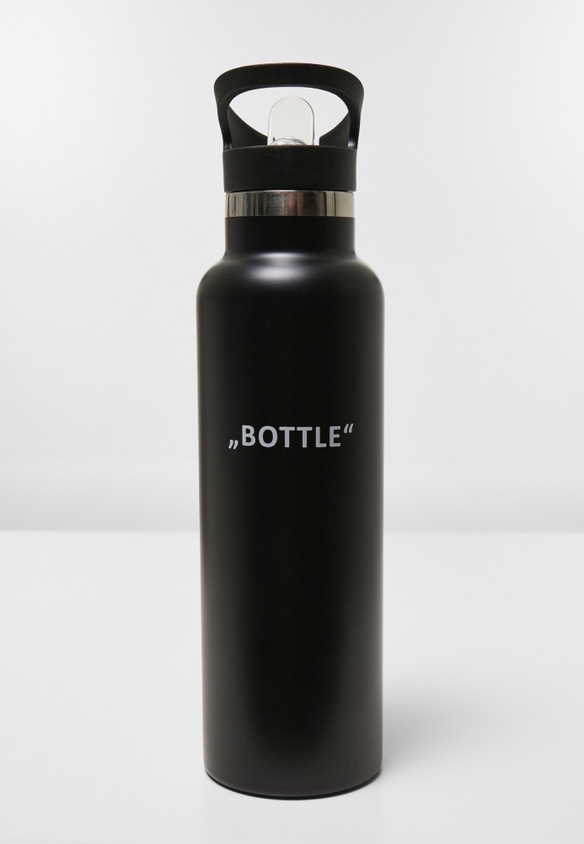 Mister Tee - Lettered Survival Waterfles - Zwart