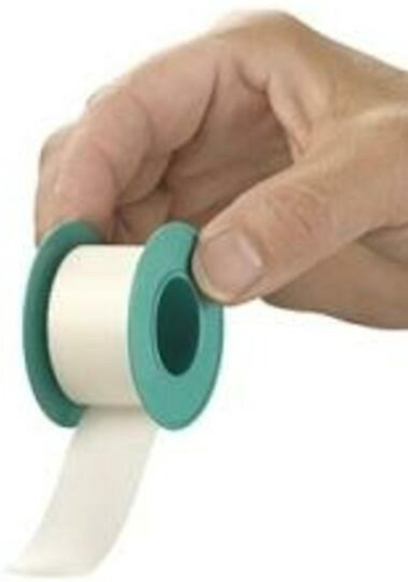 Goedkoopste Hekapor Silk hechtpleister ring 5 x 1.25 18 Stuks
