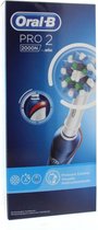 Bol.com Oral-B Pro 2 2000N CrossAction - Elektrische tandenborstel - Blauw aanbieding