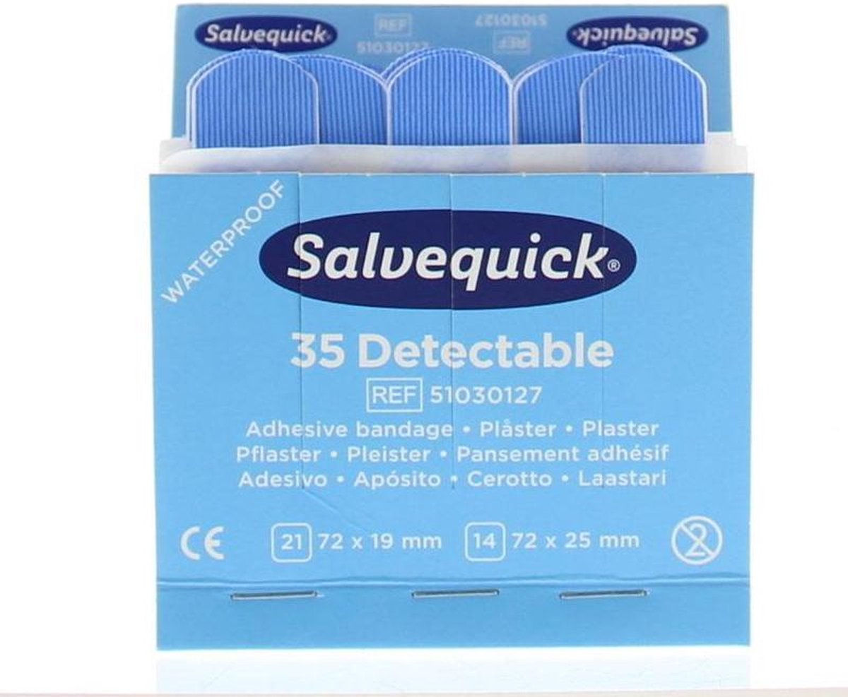 Goedkoopste Salvequick navulling HACCP pleister 6735