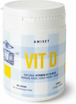 Amiset Vitamine D3 75 mcg - Jaarverpakking