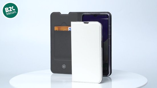 Telefoonhoesje Samsung Galaxy A33 5G Book Case Wit met Pashouder