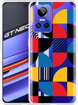 Realme GT Neo 3 Hoesje Abstract Pattern - Designed by Cazy
