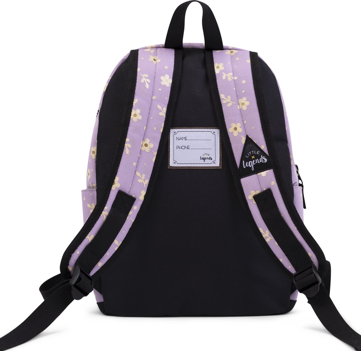 LITTLE LEGENDS BACKPACK L LILA FLOWER – foto 3