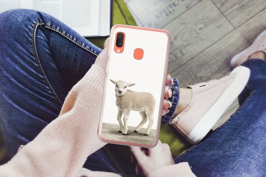 Coque Samsung Galaxy A20e - Enfants - Agneau - Filles - Garçons - Meiden - Coque de téléphone en Siliconen