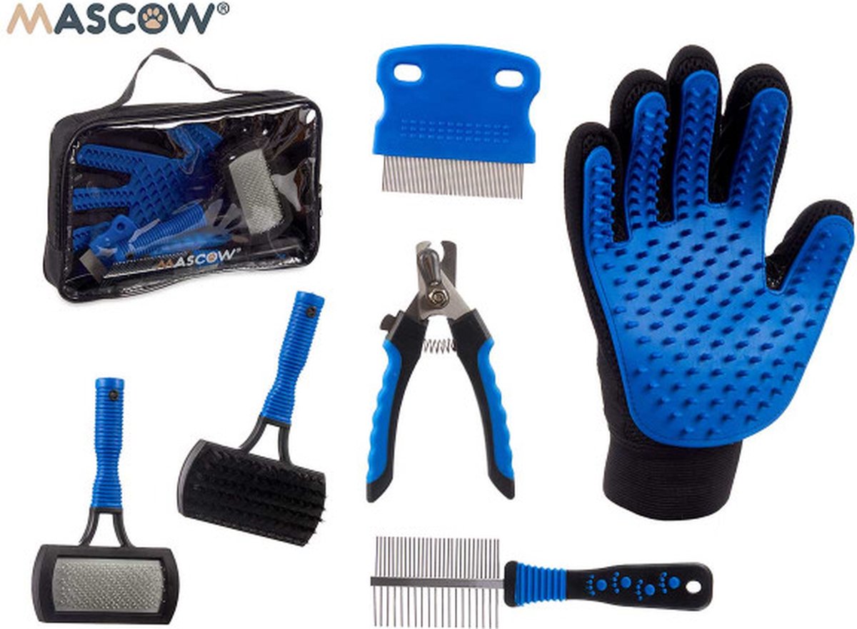 Hygiene set Pets 6 Pieces Blue/Black
