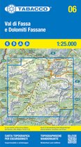 Val di Fassa e Dolomiti Fassane (blad 06) 1:25 000