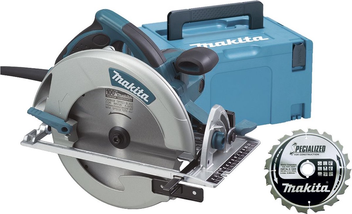 Makita 5008MGJX 210 Mm Cirkelzaag In Mbox 230V