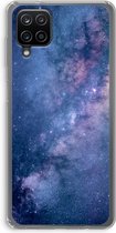 Hoesje geschikt voor Samsung Galaxy A12 hoesje - Nebula - Soft Cover Telefoonhoesje - Bescherming aan alle Kanten en Schermrand