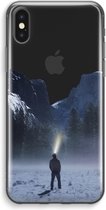Case Company® - Hoesje geschikt voor iPhone XS Max hoesje - Wanderlust - Soft Cover Telefoonhoesje - Bescherming aan alle Kanten en Schermrand