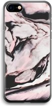 Case Company® - Hoesje geschikt voor iPhone 7 hoesje - Roze stroom - Soft Cover Telefoonhoesje - Bescherming aan alle Kanten en Schermrand