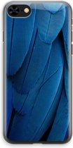 Case Company® - Hoesje geschikt voor iPhone 8 hoesje - Pauw - Soft Cover Telefoonhoesje - Bescherming aan alle Kanten en Schermrand