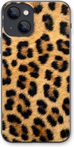 Case Company® - Hoesje geschikt voor iPhone 13 hoesje - Luipaard - Soft Cover Telefoonhoesje - Bescherming aan alle Kanten en Schermrand