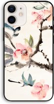 Case Company® - Hoesje geschikt voor iPhone 12 Pro hoesje - Japanse bloemen - Biologisch Afbreekbaar Telefoonhoesje - Bescherming alle Kanten en Schermrand