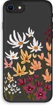 Case Company® - Hoesje geschikt voor iPhone 8 hoesje - Painted wildflowers - Biologisch Afbreekbaar Telefoonhoesje - Bescherming alle Kanten en Schermrand