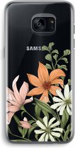 Case Company® - Hoesje geschikt voor Samsung Galaxy S7 Edge hoesje - Floral bouquet - Soft Cover Telefoonhoesje - Bescherming aan alle Kanten en Schermrand