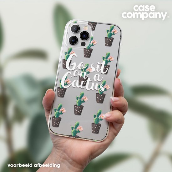Case Company® - Coque Huawei P40 Lite - Citation Cactus - Coque Souple pour Téléphone - Protection Tous Côtés et Bord d'Écran