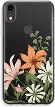 Case Company® - Hoesje geschikt voor iPhone XR hoesje - Floral bouquet - Soft Cover Telefoonhoesje - Bescherming aan alle Kanten en Schermrand