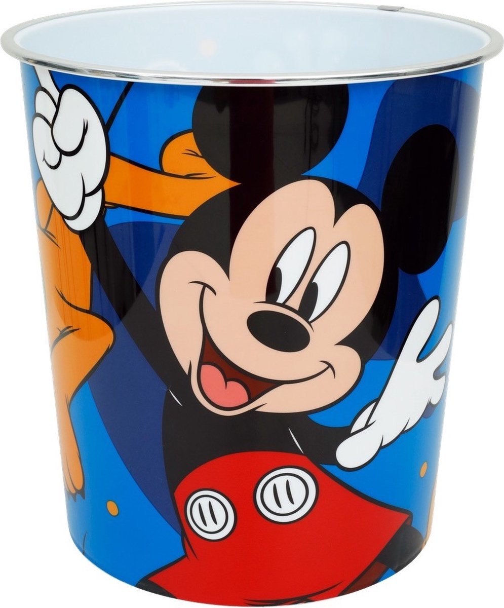Mickey Mouse Prullenbak voor Kinderen - Prullenmand Kinderkamer
