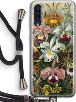 Case Company® - Hoesje met koord geschikt voor Samsung Galaxy A50 hoesje met Koord - Haeckel Orchidae - Telefoonhoesje met Zwart Koord - Bescherming aan alle Kanten en Over de Schermrand