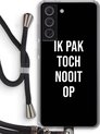 Ik pak nooit op - Zwart