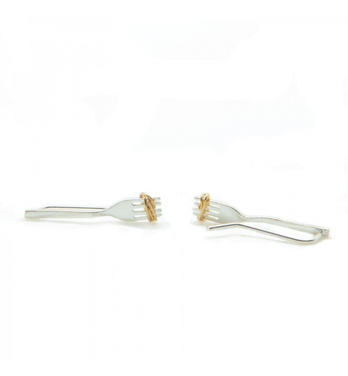 HÕBE – Spaguetti Oorhangers – Sterling Zilver – Gerecycled Zilver – Collier – Handgemaakte Sieraad – Accessories – Dames Earrings– Spaguetti