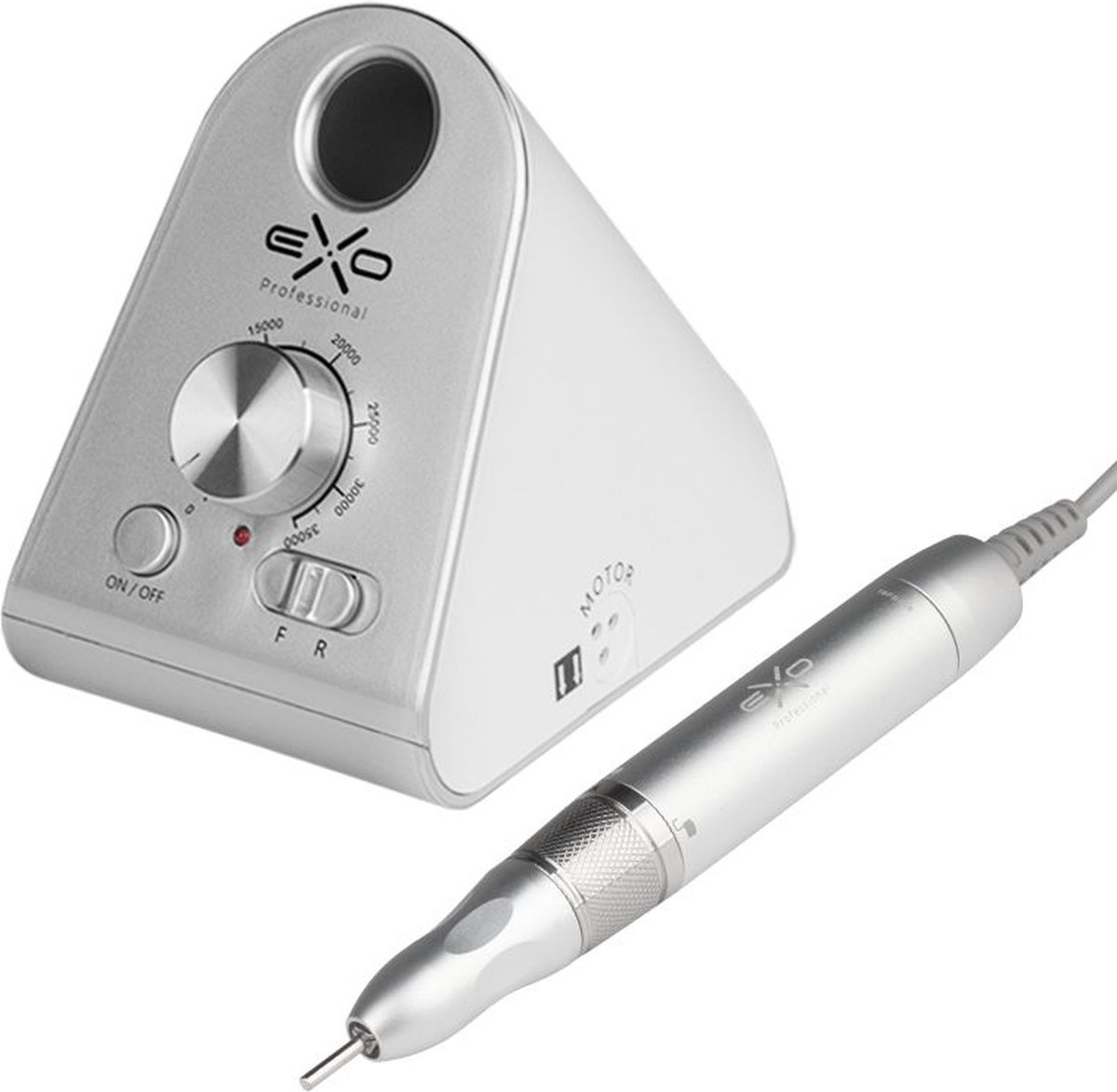 EXO Silent SX7 - Manicure/Pedicure Frees - 48W Vermogen - 35.000 RPM - Borstelloze Handpiece