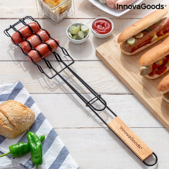 BARBECUEGRIL VOOR WORSTJES SOSKET - Bbq accesoires - Bbq accesoires rooster van Sosket — afbeelding 4