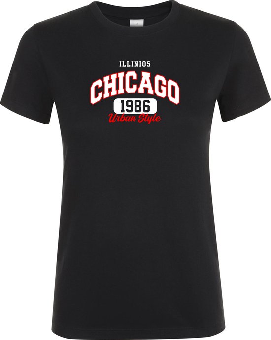 Klere-Zooi - Chicago #3 - Dames T-Shirt - 4XL
