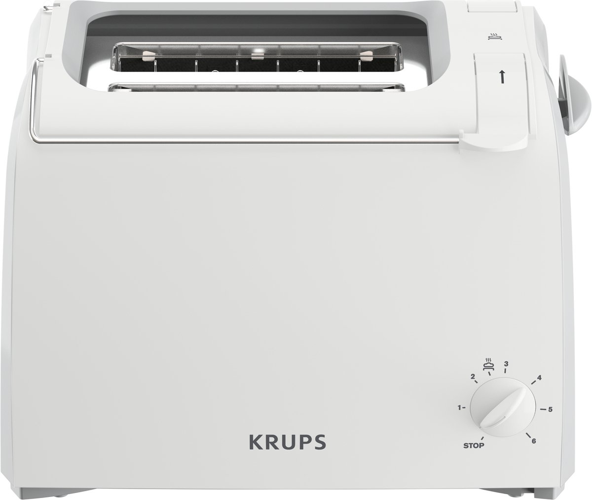Krups KH1511 Broodrooster Met geïntegreerde broodopzet Wit