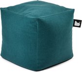 Extreme Lounging - b-box indoor suede - poef - teal