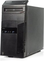 Lenovo ThinkCentre M83 MT - Mini Tower PC - Intel® Core™ i5 - 8GB RAM - 240GB SSD - Windows 10 Pro - Zwart