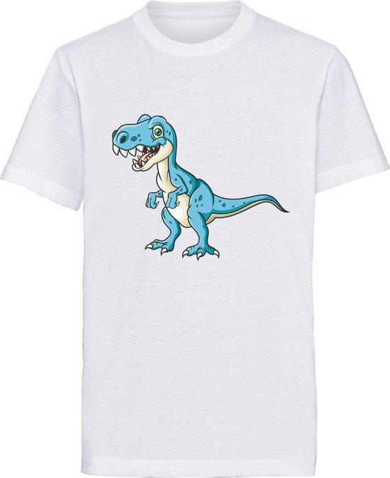 Blue Dinosaurus Dino T shirt T shirt kinderen Maat 116 5
