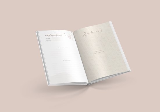 Maan Amsterdam Babyshower boek - Eclipse - incl 30 babyshower invulkaarten om in te plakken