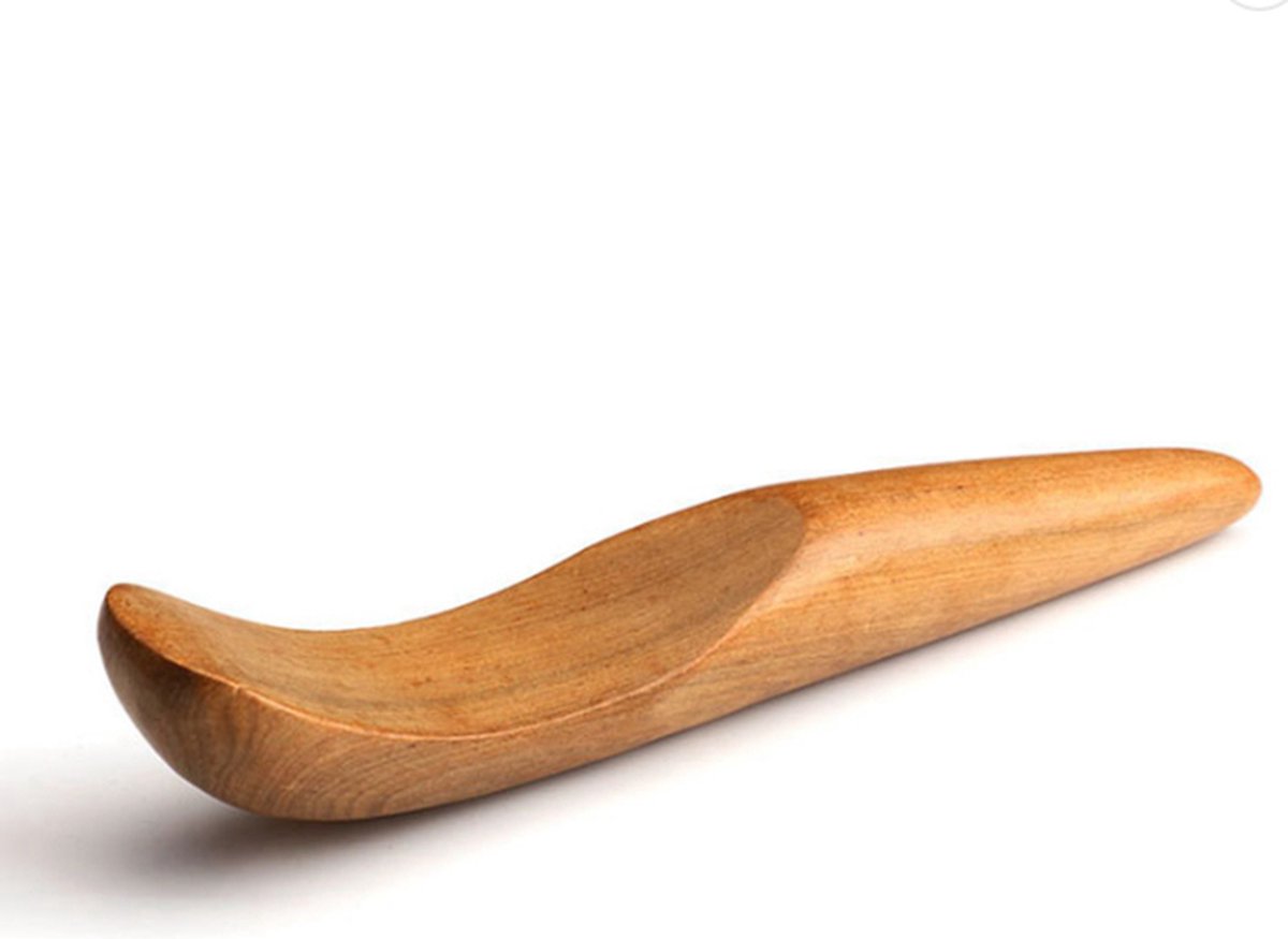 Goedkoopste UrbanGoods - Houten Massage Schraper - Sandal Hout - Maduro Therapie - Spier ontspanner