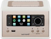 Sonoro RELAX V2 - Radio Internet - Radio DAB+ et Bluetooth - Wit Mat