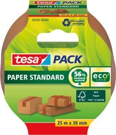 Verpakkingstape tesapack standaard eco 25mx38mm br | Stuk a 1 rol | 8 stuks