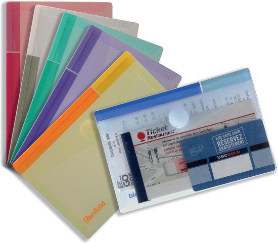 Tarifold documentenmap Collection Color voor formaat A6 (165 x 109 mm) pak...
