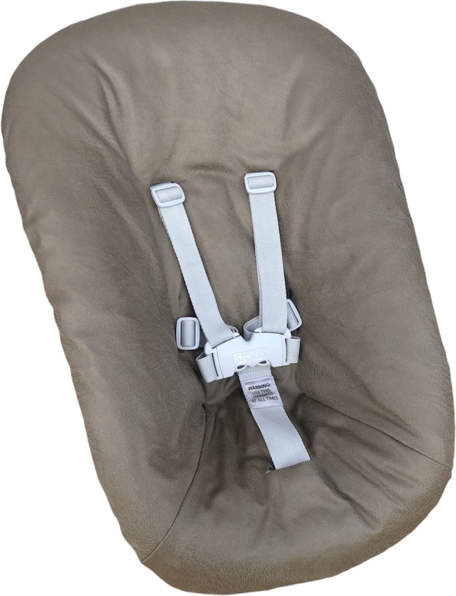 Image of #50 newborn hoes, Leger groen suede look, Stokke Tripp Trapp. Ook geschikt voor Kidsmill Up.