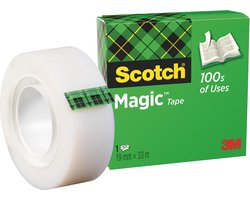 Scotch® Magic™ Tape, 19 mm x 33 m