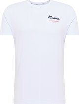 Mustang T-shirt Aron Embro wit - L